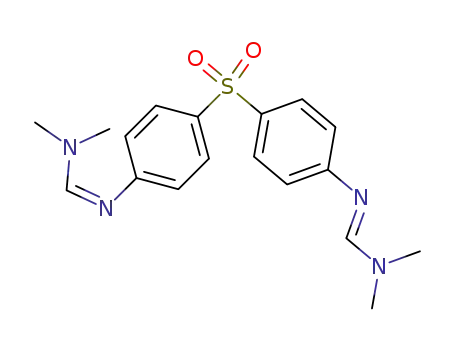 Molecular Structure of 3217-65-0 (Methanimidamide,N',N'''-(sulfonyldi-4,1-phenylene)bis[N,N-dimethyl- (9CI))