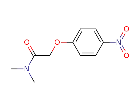 Molecular Structure of 50508-31-1 (Acetamide, N,N-dimethyl-2-(4-nitrophenoxy)-)