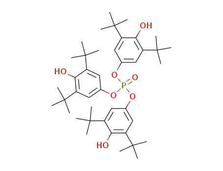 1,4-BENZENEDIOL,2,6-BIS(TERT-BUTYL)-,4,4',4'-PHOSPHONATECAS