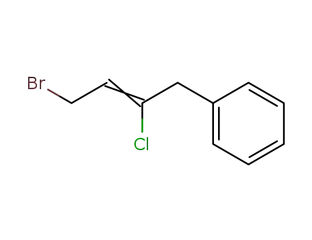 Molecular Structure of 71290-51-2 (Benzene, (4-bromo-2-chloro-2-butenyl)-)
