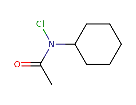 Molecular Structure of 5014-42-6 (Acetamide, N-chloro-N-cyclohexyl-)