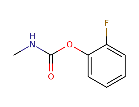 Molecular Structure of 704-73-4 (Phenol, 2-fluoro-, methylcarbamate)