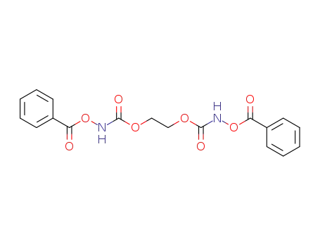 Molecular Structure of 61169-72-0 (Carbamic acid, (benzoyloxy)-, 1,2-ethanediyl ester)