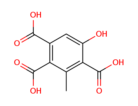 1,2,4-Benzenetricarboxylic acid, 5-hydroxy-3-methyl-
