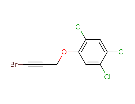 Benzene, 1-[(3-bromo-2-propynyl)oxy]-2,4,5-trichloro-