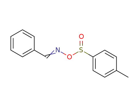 Molecular Structure of 62153-37-1 (Benzaldehyde, O-[(4-methylphenyl)sulfinyl]oxime)