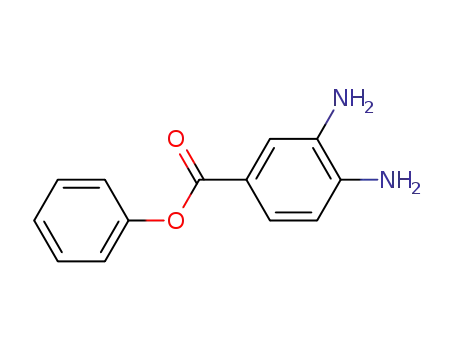 Molecular Structure of 3204-64-6 (Benzoic acid, 3,4-diamino-, phenyl ester)