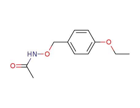 Molecular Structure of 23993-50-2 (N-[(4-ethoxyphenyl)methoxy]acetamide)
