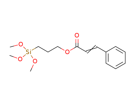 2-Propenoic acid, 3-phenyl-, 3-(trimethoxysilyl)propyl ester
