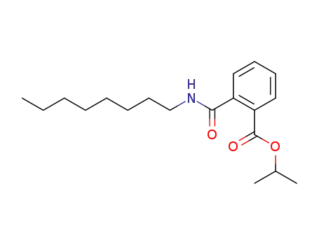 Molecular Structure of 63189-72-0 (Benzoic acid, 2-[(octylamino)carbonyl]-, 1-methylethyl ester)