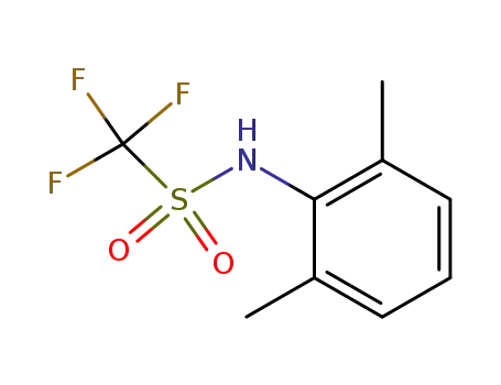 Molecular Structure of 53443-76-8 (Methanesulfonamide, N-(2,6-dimethylphenyl)-1,1,1-trifluoro-)