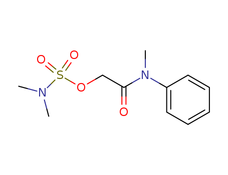 Sulfamic acid, dimethyl-, 2-(methylphenylamino)-2-oxoethyl ester
