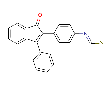 2-(4-isothiocyanatophenyl)-3-phenyl-1H-inden-1-one