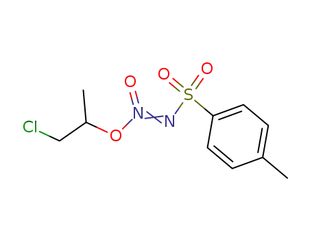 Diazene, (2-chloro-1-methylethoxy)[(4-methylphenyl)sulfonyl]-, 1-oxide