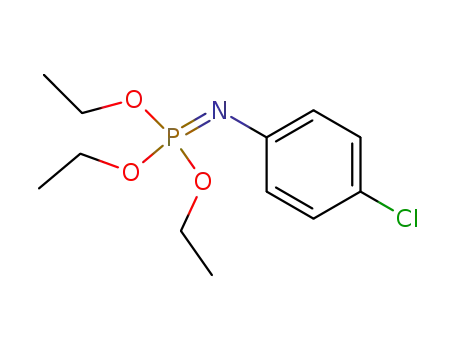 Molecular Structure of 18476-28-3 (Phosphorimidic acid, (4-chlorophenyl)-, triethyl ester)
