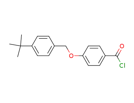 Benzoyl chloride, 4-[[4-(1,1-dimethylethyl)phenyl]methoxy]-