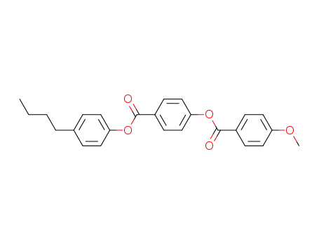 Molecular Structure of 38454-03-4 (Benzoic acid, 4-methoxy-, 4-[(4-butylphenoxy)carbonyl]phenyl ester)