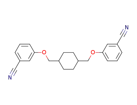 Benzonitrile, 3,3'-[1,4-cyclohexanediylbis(methyleneoxy)]bis-