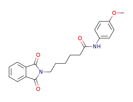 2H-Isoindole-2-hexanamide,
1,3-dihydro-N-(4-methoxyphenyl)-1,3-dioxo-