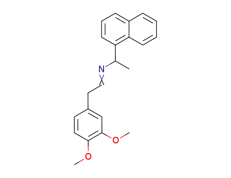 Molecular Structure of 63323-10-4 (1-Naphthalenemethanamine,
N-[2-(3,4-dimethoxyphenyl)ethylidene]-a-methyl-, (S)-)