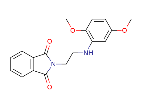2-[2-[(2,5-dimethoxyphenyl)amino]ethyl]isoindole-1,3-dione cas  22158-66-3