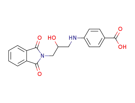 Benzoic acid,
4-[[3-(1,3-dihydro-1,3-dioxo-2H-isoindol-2-yl)-2-hydroxypropyl]amino]-