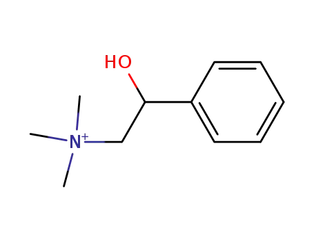 Benzeneethanaminium, b-hydroxy-N,N,N-trimethyl-