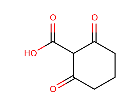 Molecular Structure of 64929-37-9 (Cyclohexanecarboxylic acid, 2,6-dioxo-)