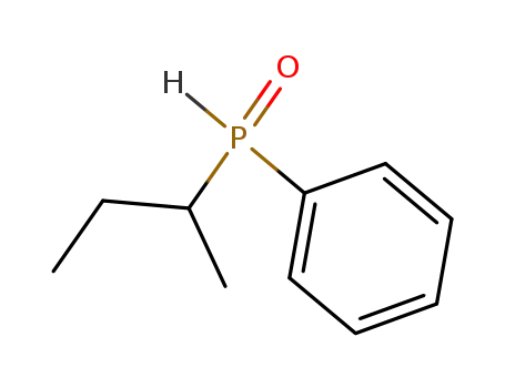 Molecular Structure of 63762-19-6 (Phosphine oxide, (1-methylpropyl)phenyl-)