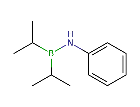 Molecular Structure of 62824-76-4 (Boranamine, 1,1-bis(1-methylethyl)-N-phenyl-)