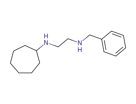 Molecular Structure of 62730-97-6 (1,2-Ethanediamine, N-cycloheptyl-N'-(phenylmethyl)-)