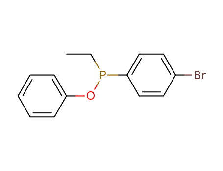 Phosphinous acid, (4-bromophenyl)ethyl-, phenyl ester