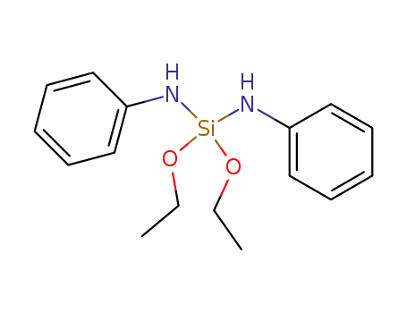 Molecular Structure of 17937-93-8 (Silanediamine, 1,1-diethoxy-N,N'-diphenyl-)