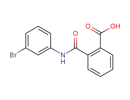 Molecular Structure of 19336-82-4 (2-[(3-BROMOANILINO)CARBONYL]-BENZOIC ACID)