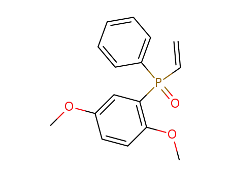 Molecular Structure of 62891-01-4 (Phosphine oxide, (2,5-dimethoxyphenyl)ethenylphenyl-)