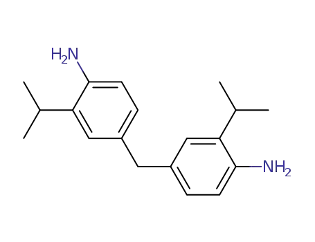 Molecular Structure of 19900-66-4 (Aniline, 4,4-methylenebis(o-isopropyl-)
