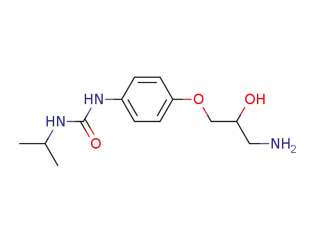 Urea, N-[4-(3-amino-2-hydroxypropoxy)phenyl]-N'-(1-methylethyl)-