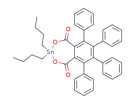 Molecular Structure of 23535-91-3 (2,4,3-Benzodioxastannepin-1,5-dione,3,3-dibutyl-6,7,8,9-tetraphenyl-)