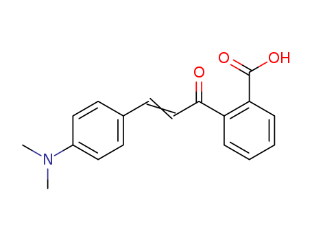 Benzoic acid, 2-[3-[4-(dimethylamino)phenyl]-1-oxo-2-propenyl]-
