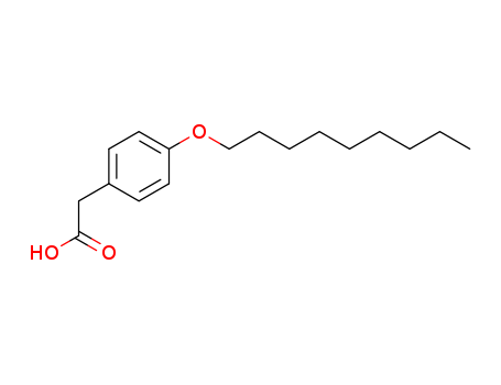 Benzeneacetic acid, 4-(nonyloxy)-