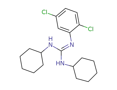 Molecular Structure of 4833-46-9 (Guanidine, N,N'-dicyclohexyl-N''-(2,5-dichlorophenyl)-)