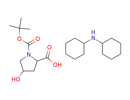 DicyclohexylaMine (2S,4R)-1-(tert-butoxycarbonyl)-4-hydroxypyrrolidine-2-carboxylate