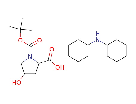 DicyclohexylaMine trans-1-(tert-butoxycarbonyl)-4-hydroxypyrrolidine-2-carboxylate