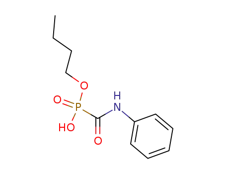 Molecular Structure of 62277-91-2 (Phosphonic acid, [(phenylamino)carbonyl]-, monobutyl ester)