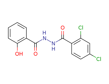 Benzoic acid,2,4-dichloro-, 2-(2-hydroxybenzoyl)hydrazide cas  41697-22-7