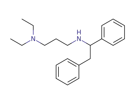 Molecular Structure of 56208-10-7 (N-Diethylaminopropyl-1,2-diphenylethylamine)