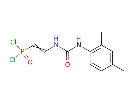 (2-(3-(2,4-Xylyl)ureido)vinyl)phosphonic dichloride