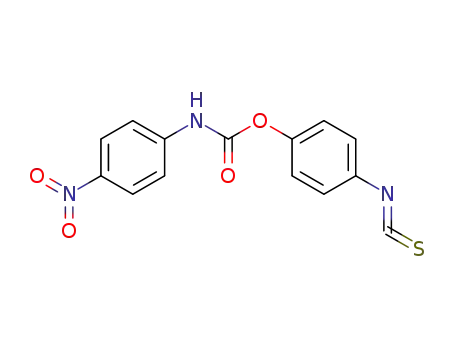 Molecular Structure of 62097-93-2 (Carbamic acid, (4-nitrophenyl)-, 4-isothiocyanatophenyl ester)