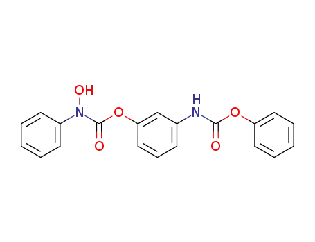 Carbamic acid, hydroxyphenyl-, 3-[(phenoxycarbonyl)amino]phenyl
ester