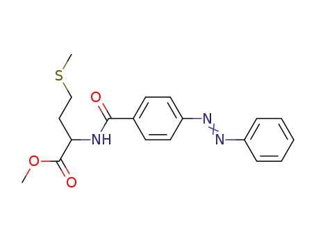 N-4-Phenylazobenzoyl-DL-methionin-methylester